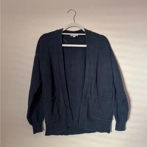 LOFT Dark Blue/Black Cardigan